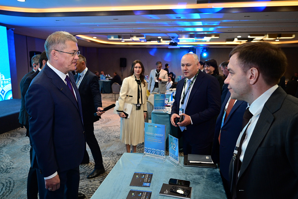 Р. Хабиров дал старт деловым переговорам на форуме «ИННОПРОМ. Центральная Азия"