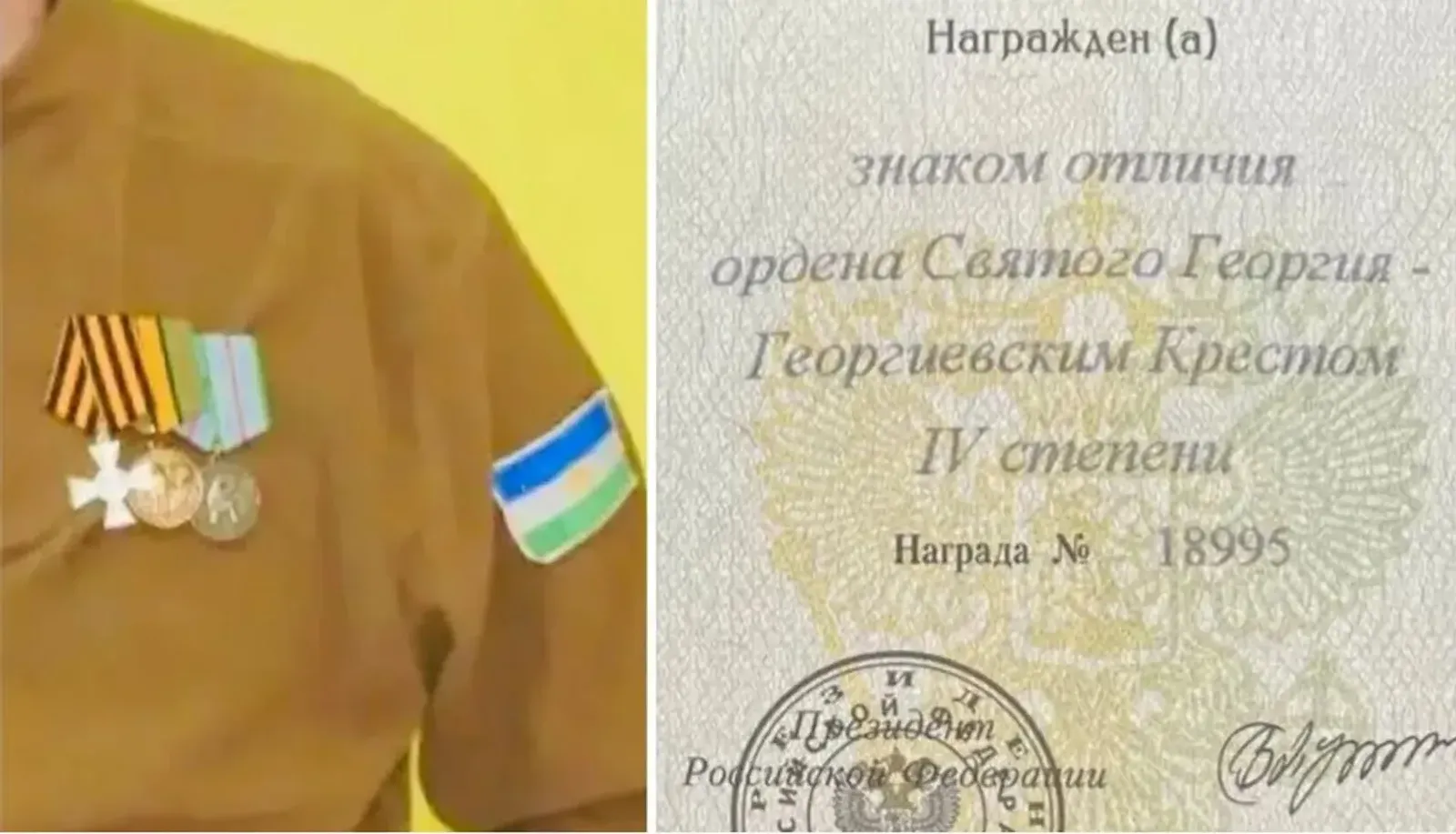 Владимир Путин наградил бойца с позывным «Племяш» из Башкирии