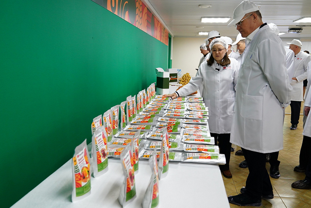 В Чишмах модернизировали завод детского и диетического питания «ВкусЛайн»