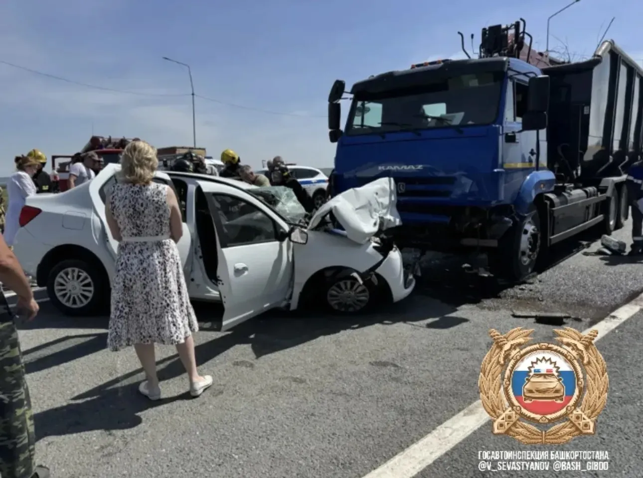 В ДТП с «КамАЗом» погиб мужчина