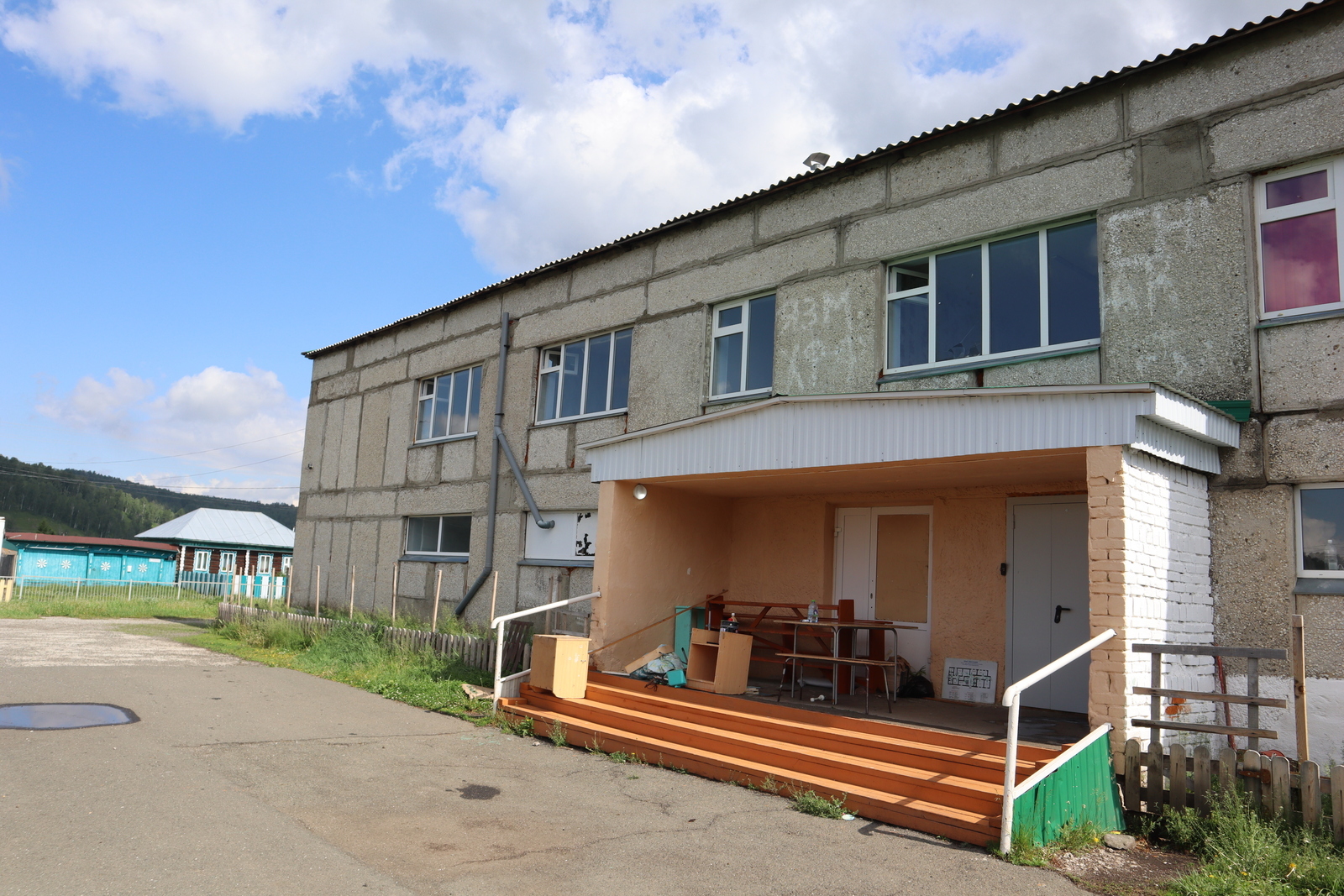 Буранғол мәктәбе интернатында капиталь ремонт эштәре башланды