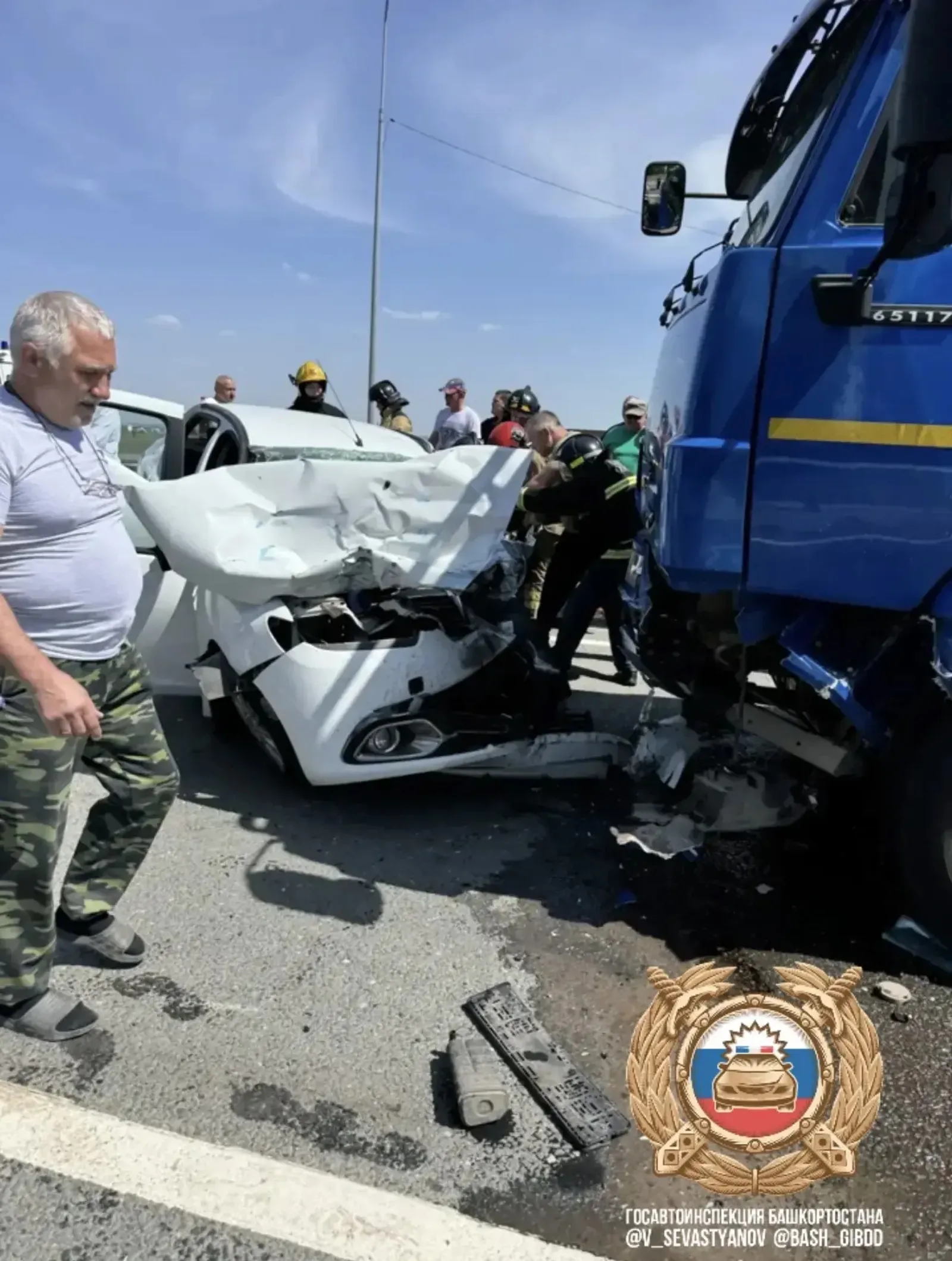 В ДТП с «КамАЗом» погиб мужчина