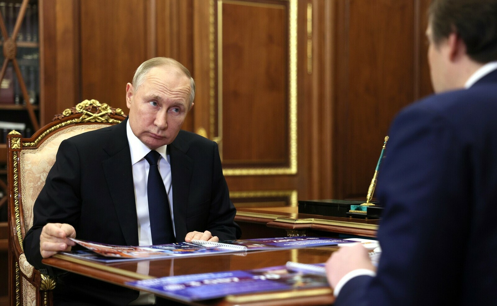 Путин провёл встречу с министром просвещения Сергеем Кравцовым