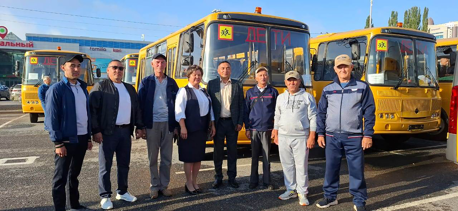 Әбйәлил мәктәптәренә алты автобус