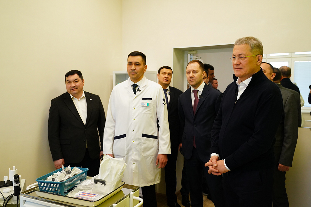 Учалыла яңы балалар поликлиникаһы эшләй башланы