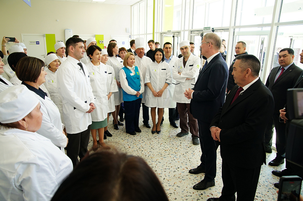 В  районе начала работу новая детская поликлиника