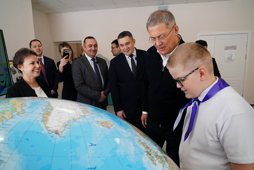 Радий Хабиров посетил обновлённую Учалинскую коррекционную школу-интернат