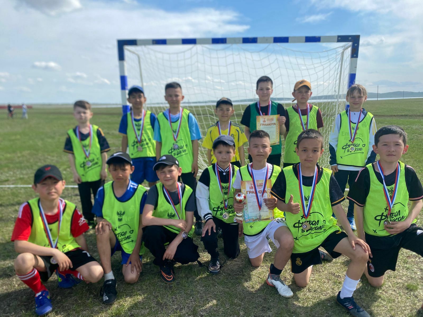 Атауҙы ауылында мини-футбол буйынса финал уйындары үтте