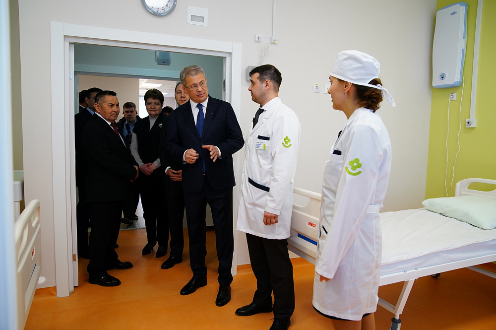 В  районе начала работу новая детская поликлиника