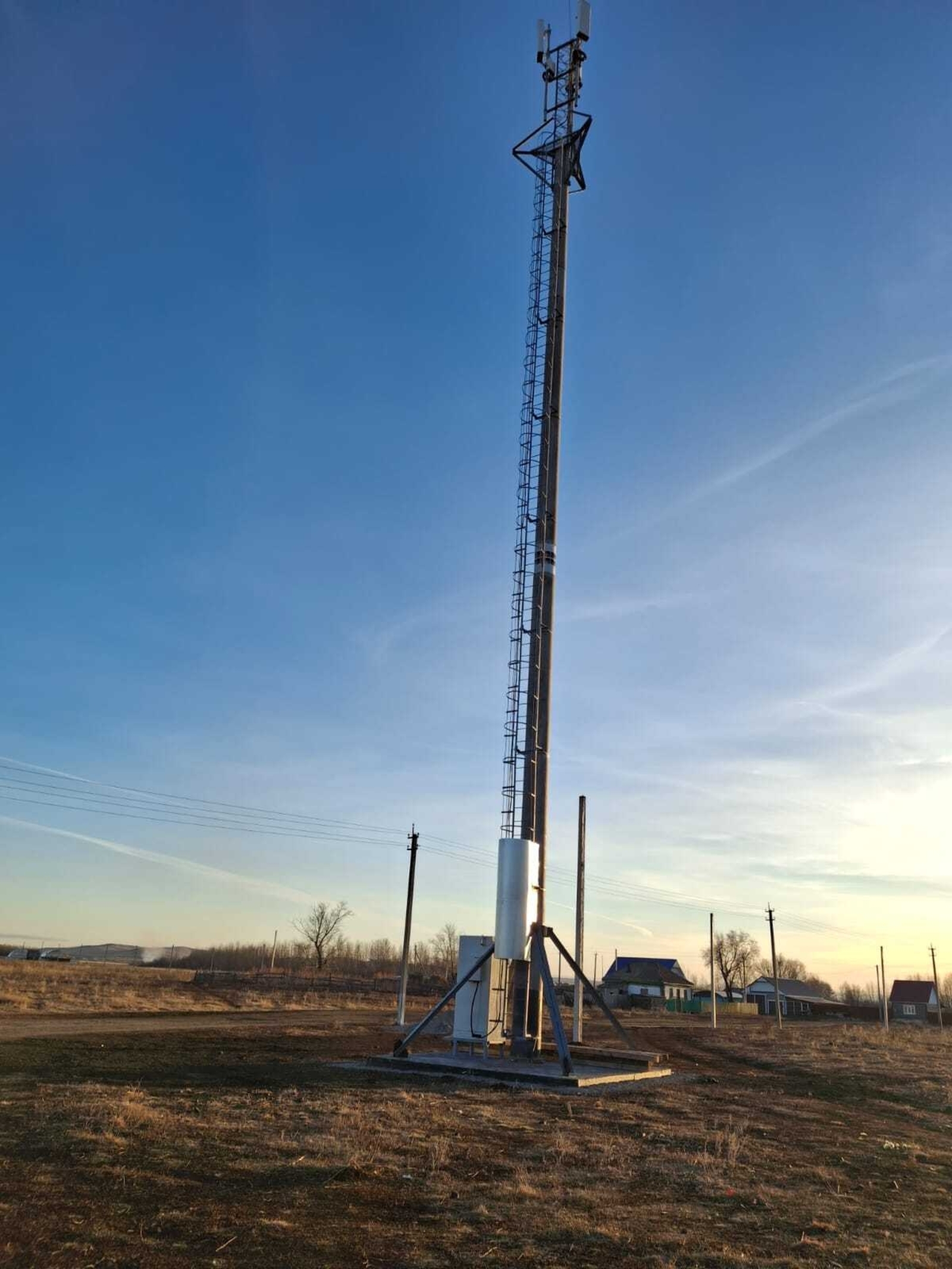 Булат ауылына юғары тиҙлекле интернет килде